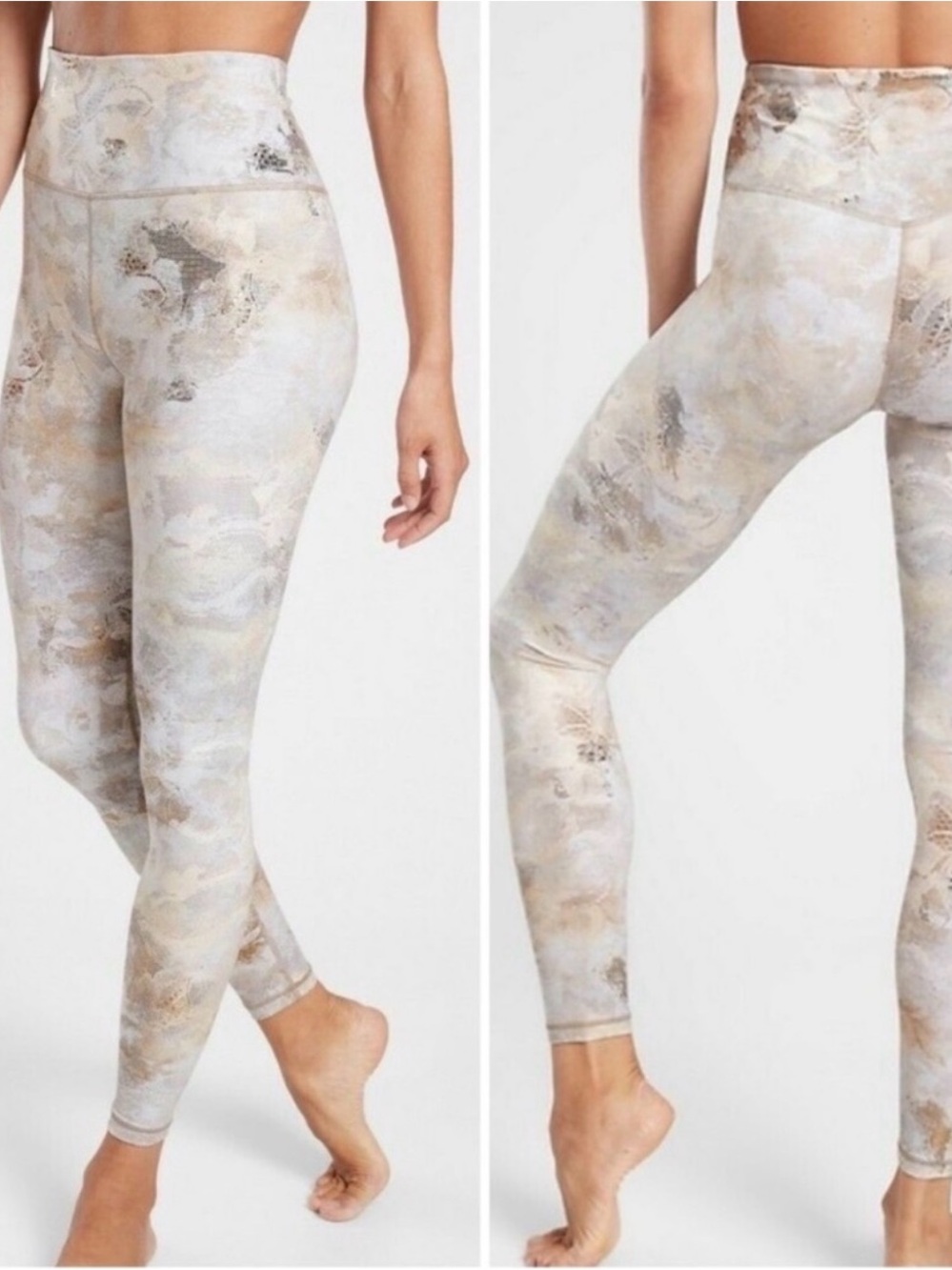 Athleta Elation Ultra High Rise Gilded Tight Medium
